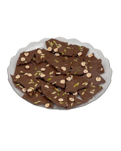Hazelnut & Pistachio Chocolate Bark
